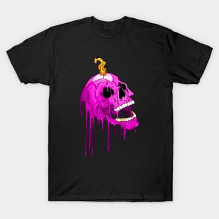 Spellbound Devil Melting Skull T-Shirt